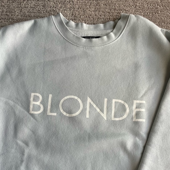 Brunette The Label Sweatshirt BLONDE - Picture 2 of 7